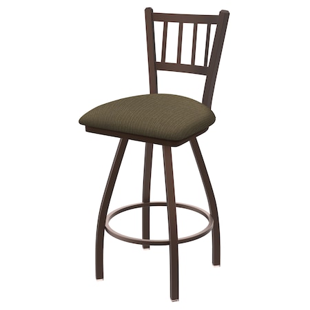 Holland Bar Stool Co 36" Swivel X-Tall Bar Stool, Brnz Finish, Graph Cork Seat X810